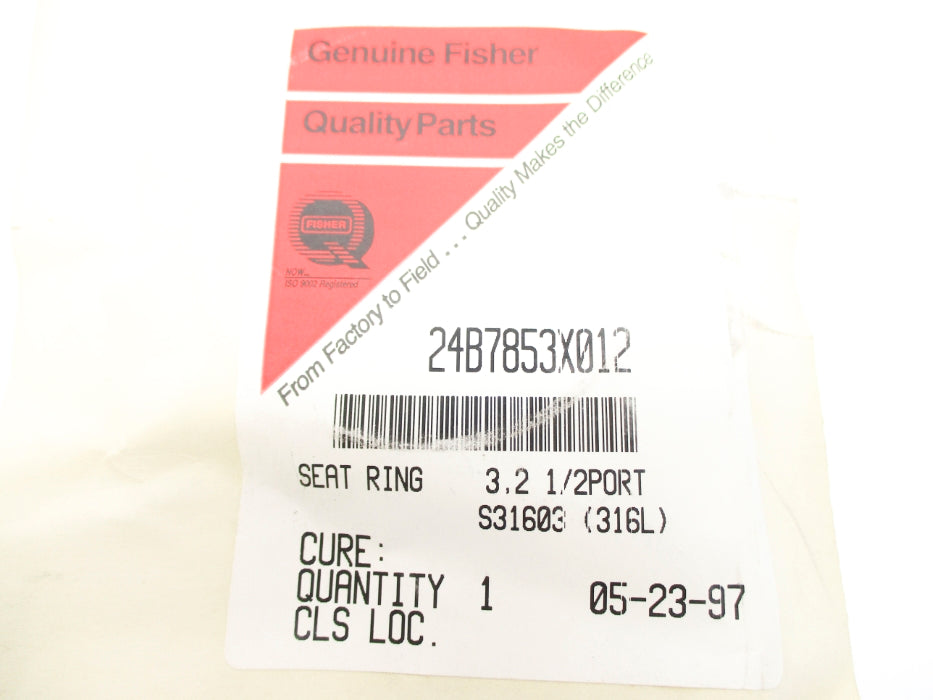 FISHER 24B7853X012 NSMP
