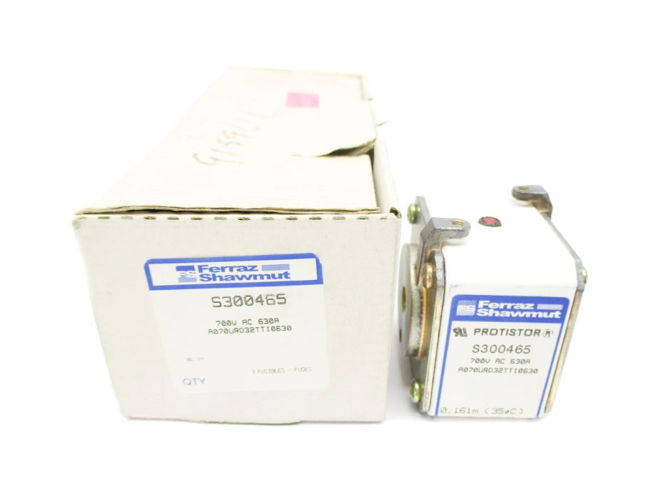 FERRAZ SHAWMUT S300465 A070URD32TTI0630 630A 700VAC (PKG OF 3) NSMP