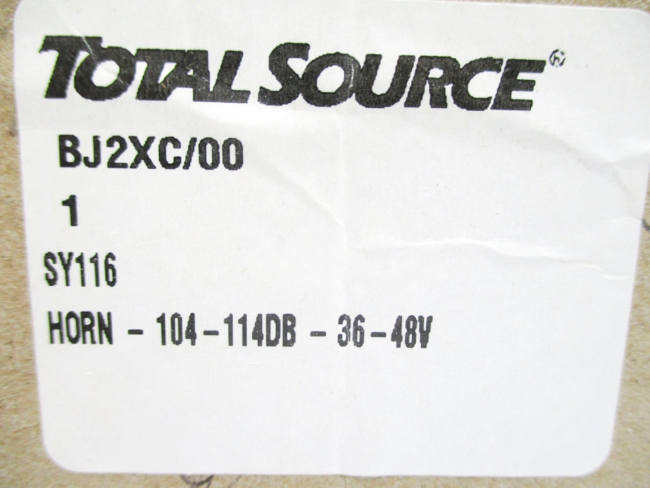 TOTAL SOURCE SY116 BJ2XC/00 NSMP