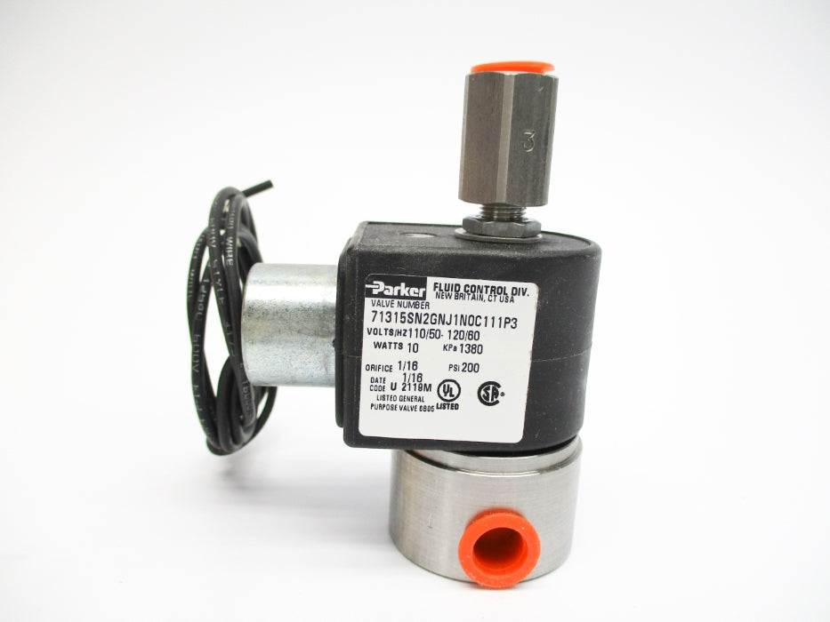 PARKER 71315SN2GNJ1N0C111P3 110/120V 200PSI NSMP