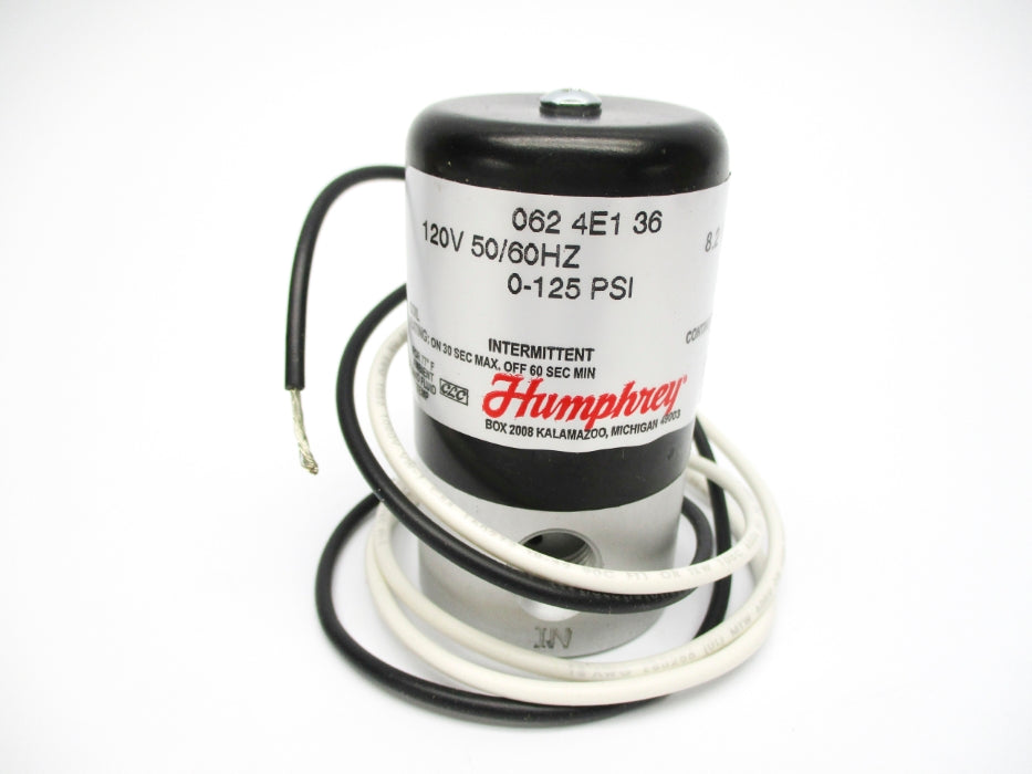 HUMPHREY 062-4E1-36-120-50-60 0-125PSI 120V NSMP