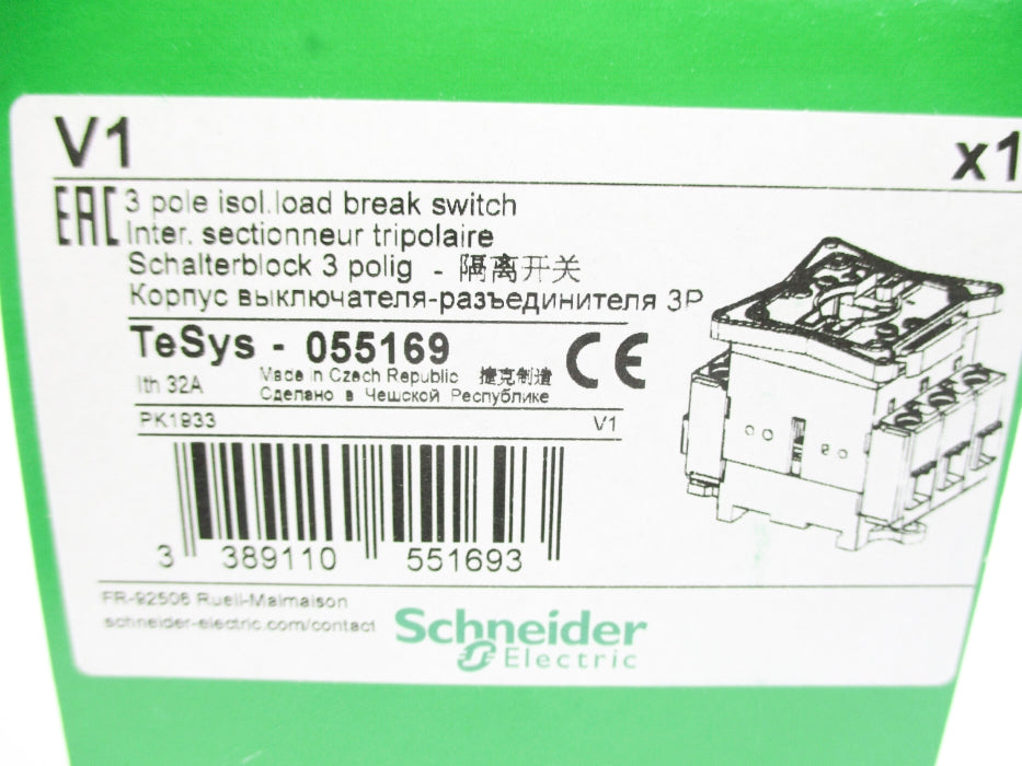 SCHNEIDER ELECTRIC V1 690V 32A NSMP