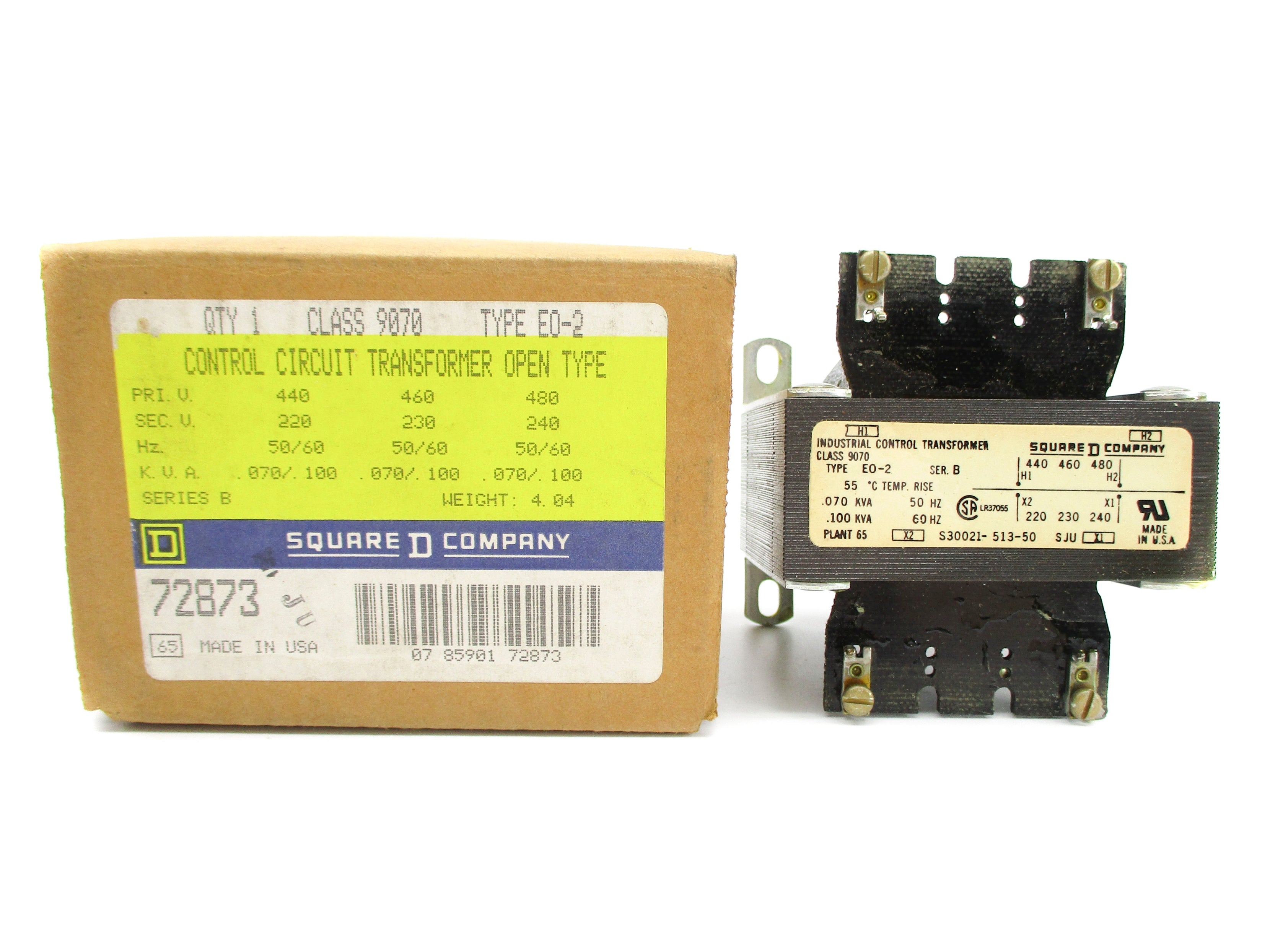 SQUARE D 9070E02 SER. B NSMP