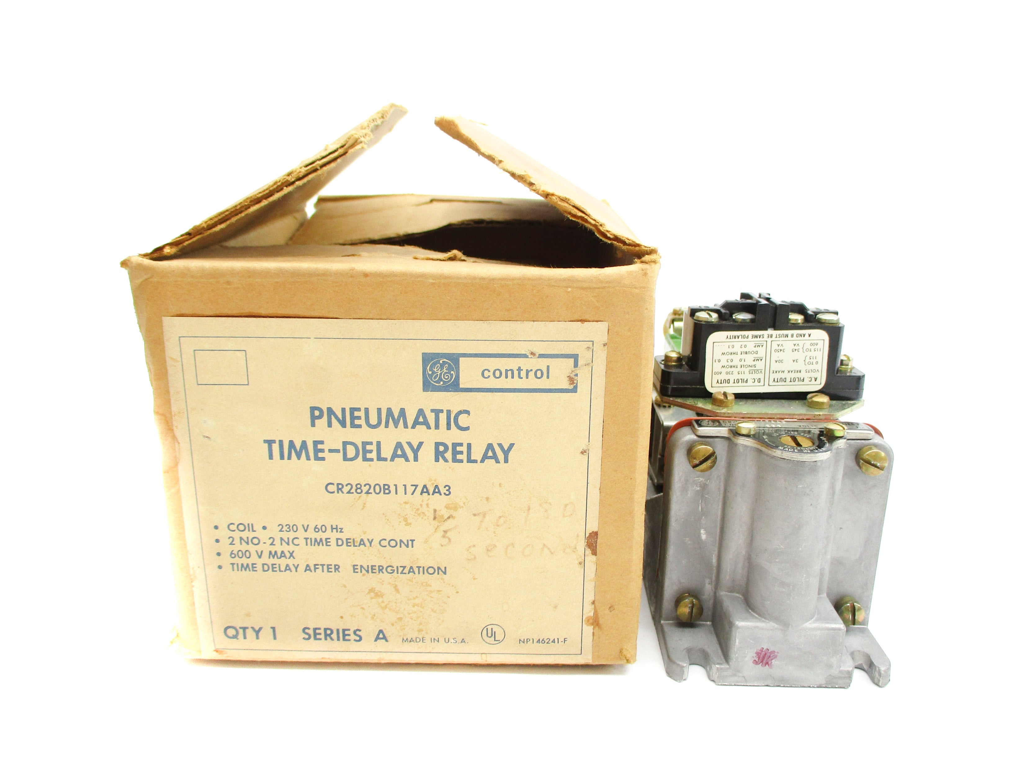 GENERAL ELECTRIC CR2820B117AA3 SER. A 230V NSMP