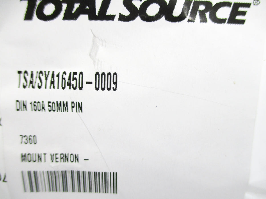 TOTAL SOURCE TSA/SYA16450-0009 NSMP