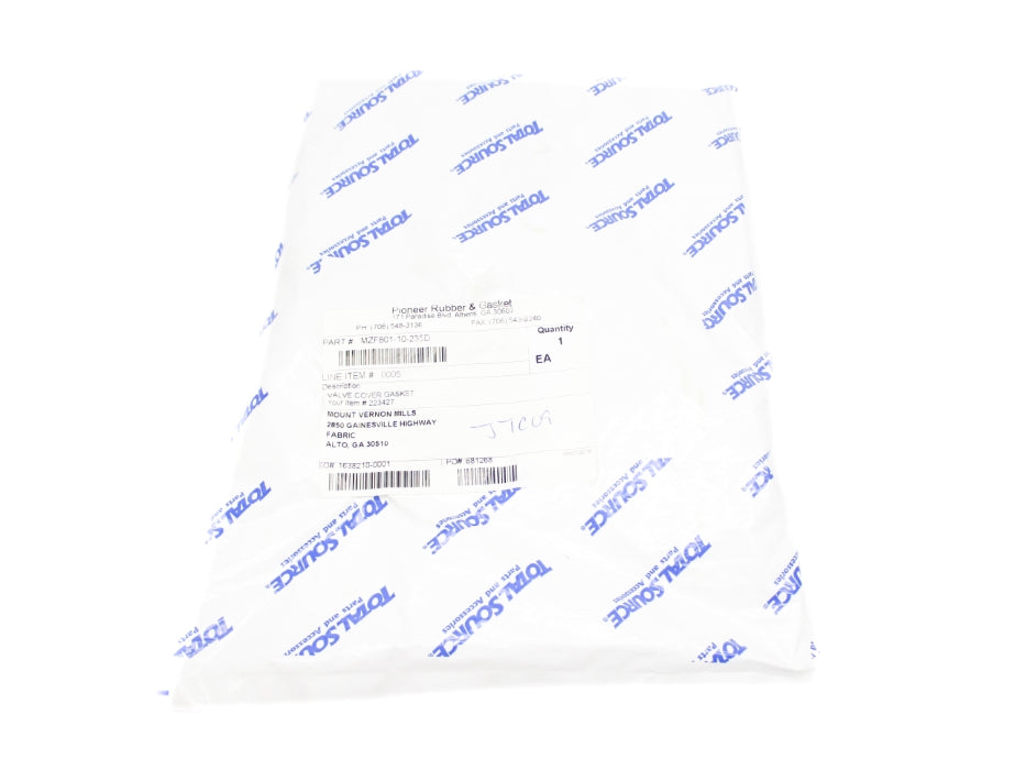 PIONEER RUBBER & GASKET MZF801-10-235D NSMP