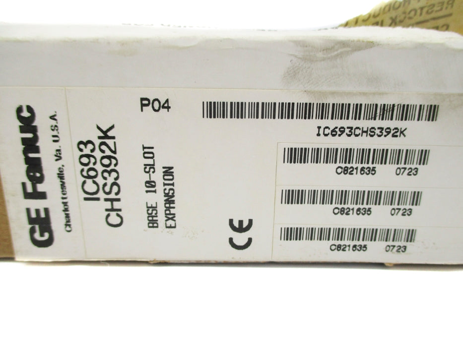 GE FANUC IC693CHS392K NSMP