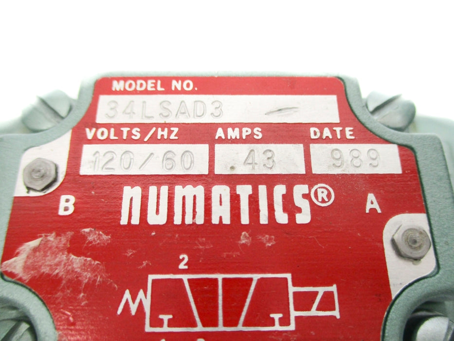 NUMATICS 34LSAD3 120V UNMP