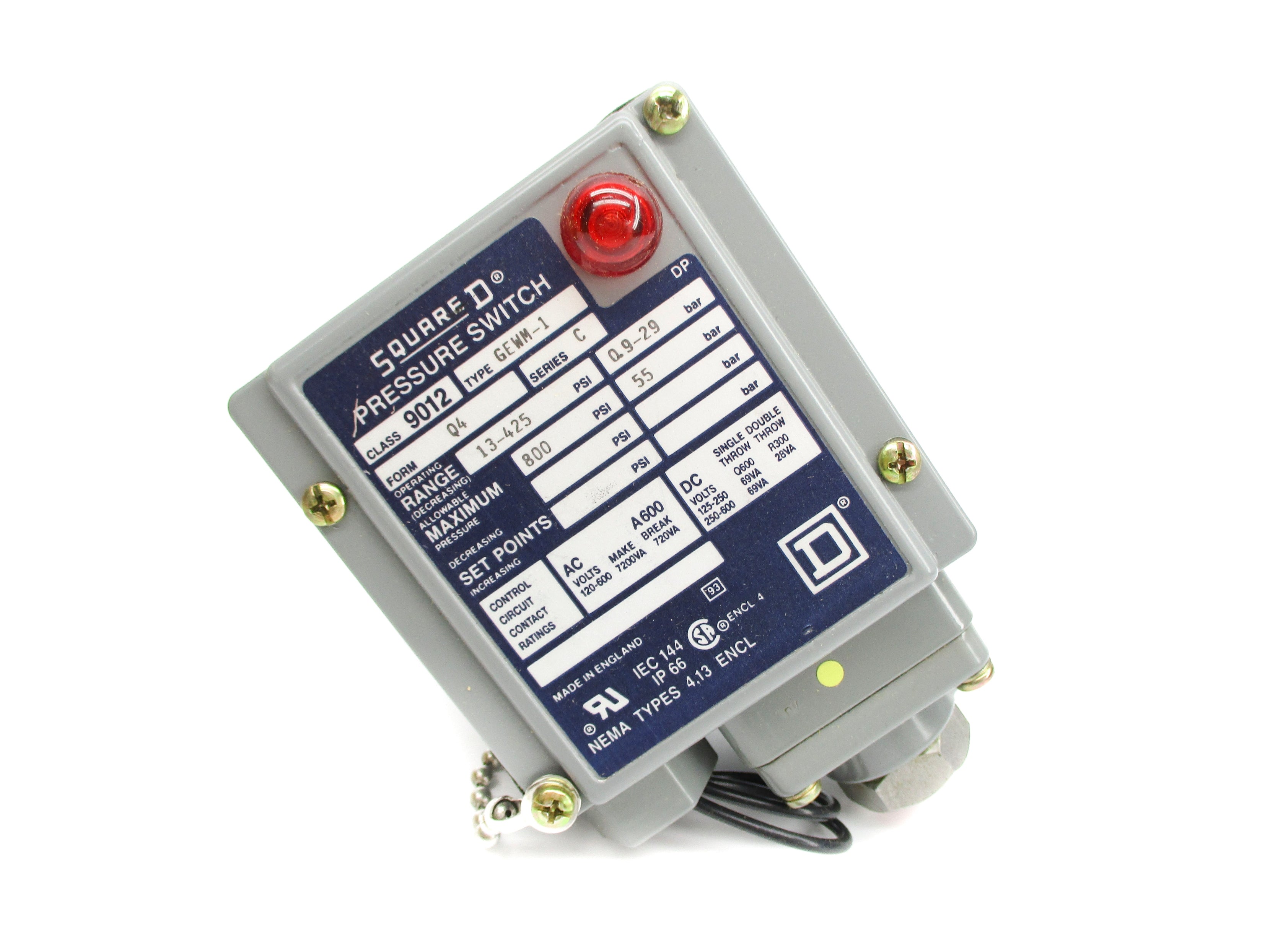 SQUARE D 9012GEWM1 SER. C NSMP