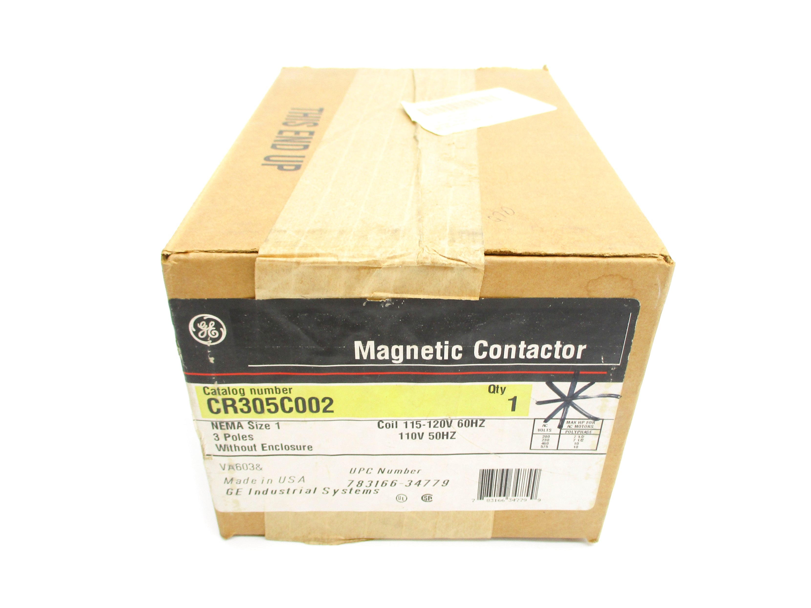 GENERAL ELECTRIC CR305C002 120V NSFS