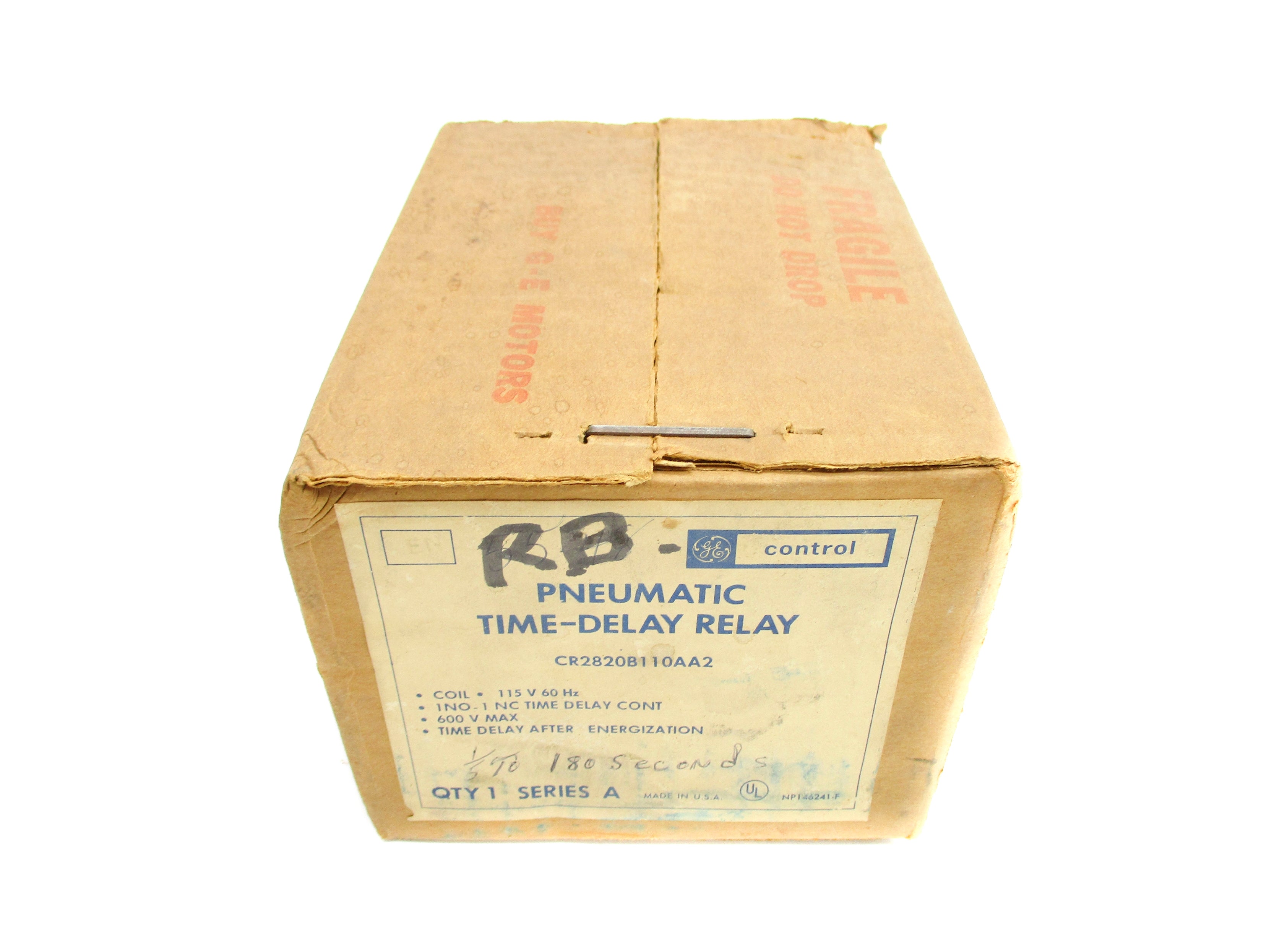 GENERAL ELECTRIC CR2820B110AA2 SER. A 115V NSFS