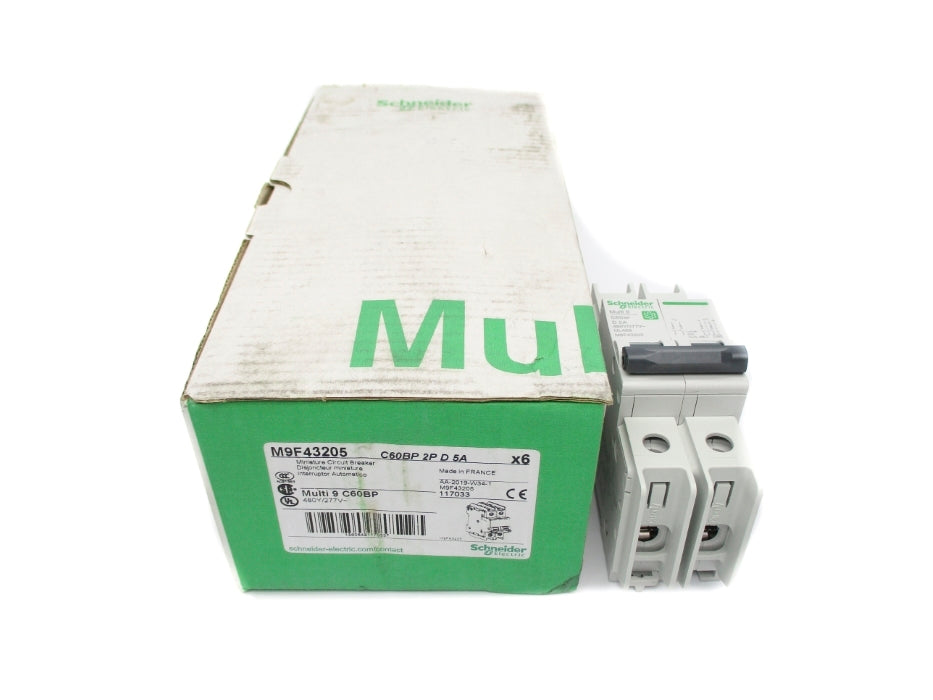 SCHNEIDER ELECTRIC M9F43205 5A 277V (PKG OF 6) NSMP