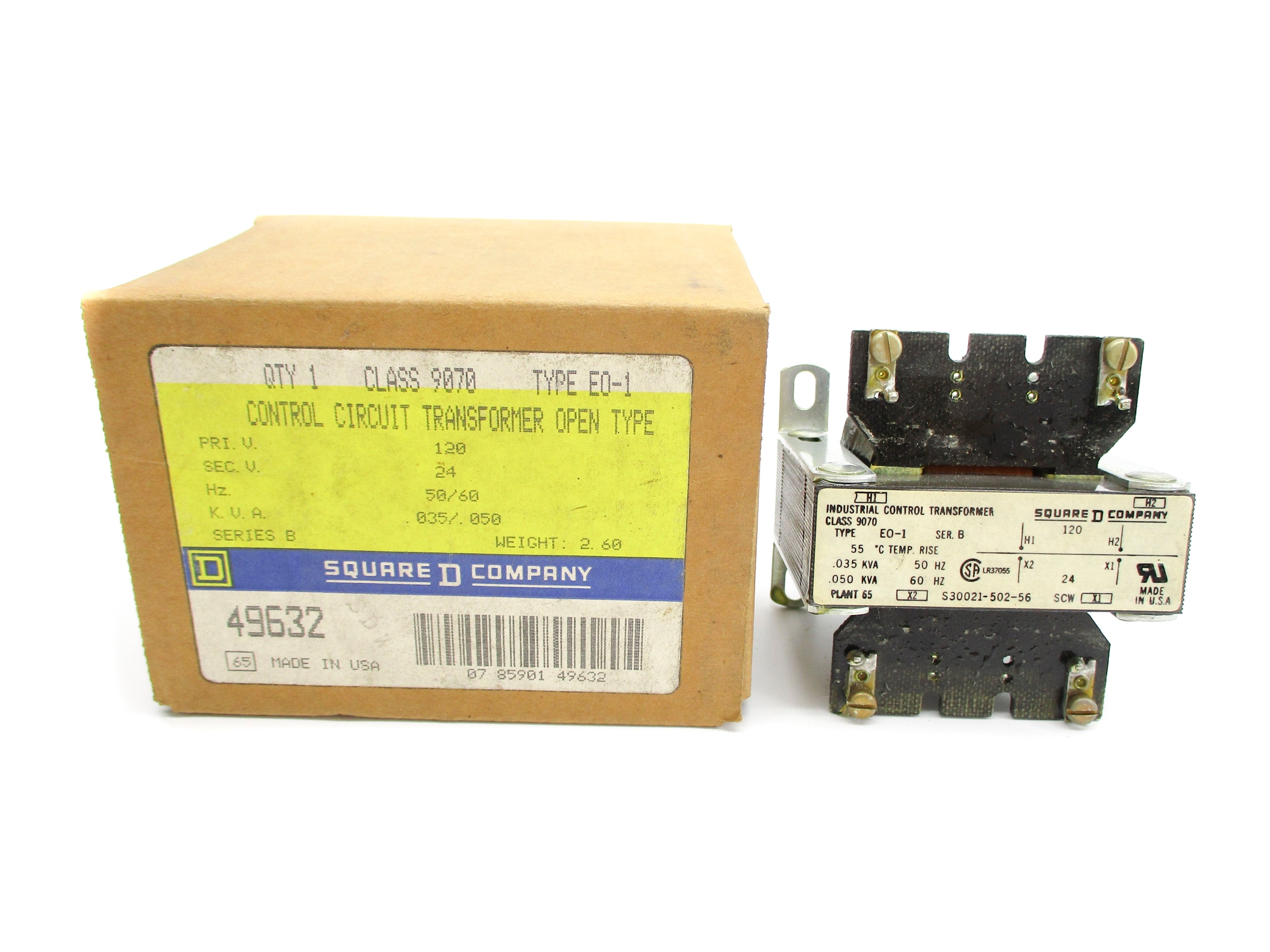 SQUARE D 9070E01 SER. B NSMP