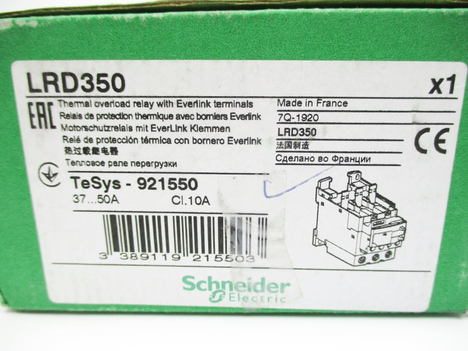 SCHNEIDER ELECTRIC LRD350 37-50A NSMP