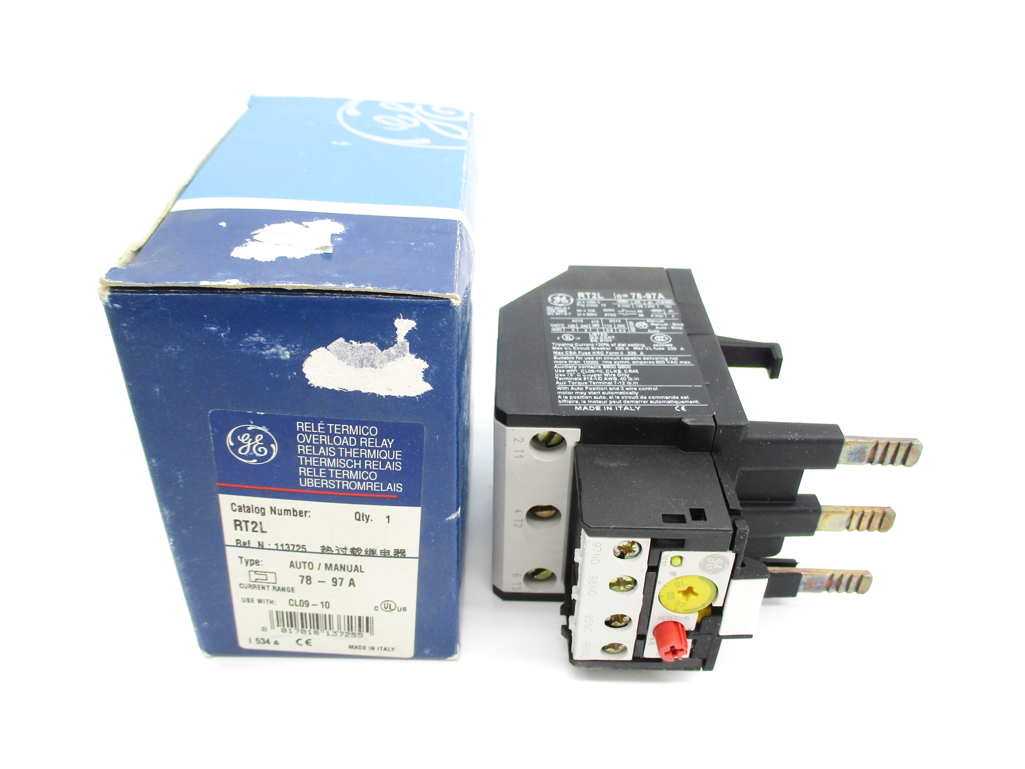 GENERAL ELECTRIC RT2L 78-97A NSMP