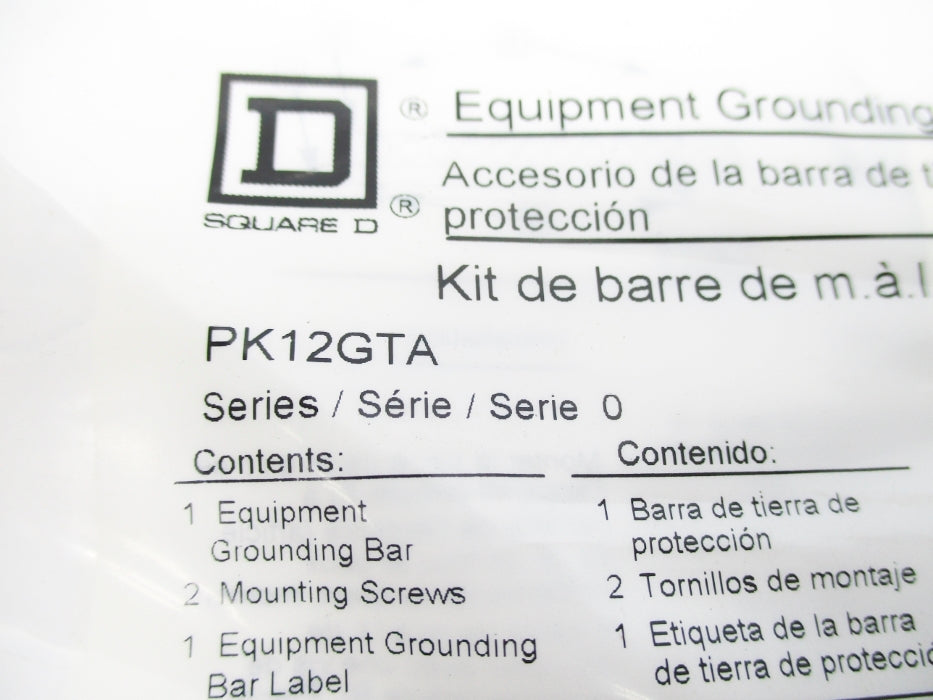 SQUARE D PK12GTA SER. 0 NSMP