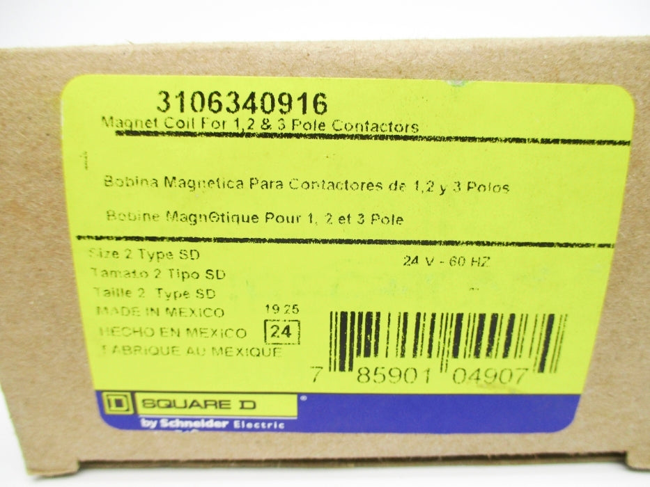SQUARE D 3106340916 24V NSMP