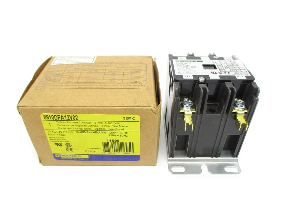 SQUARE D 8910DPA12V02 SER. C 110/120V NSMP