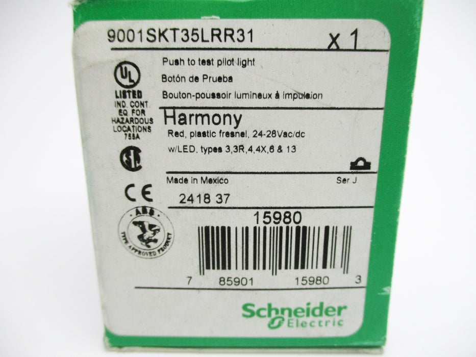 SCHNEIDER ELECTRIC 9001SKT35LRR31 SER. J NSMP