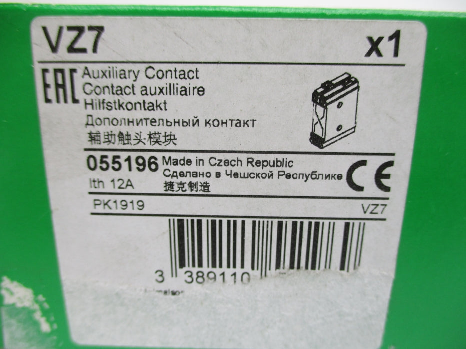 SCHNEIDER ELECTRIC VZ7 690V 12A NSMP