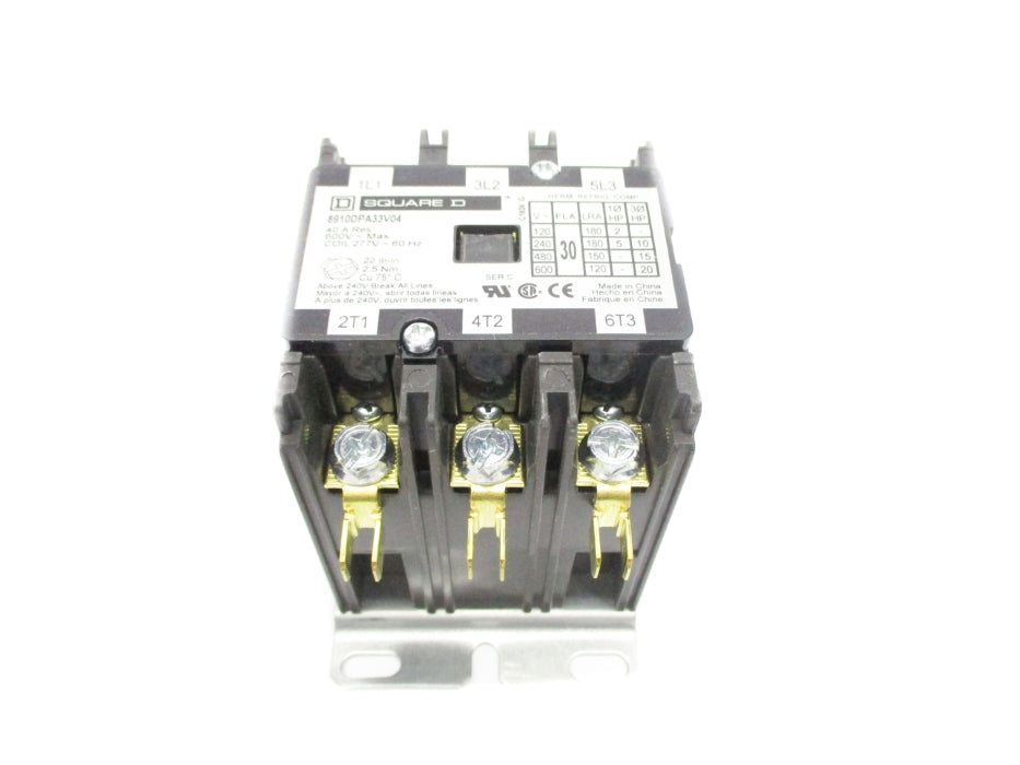 SQUARE D 8910DPA33V04 SER. C 277V NSNP