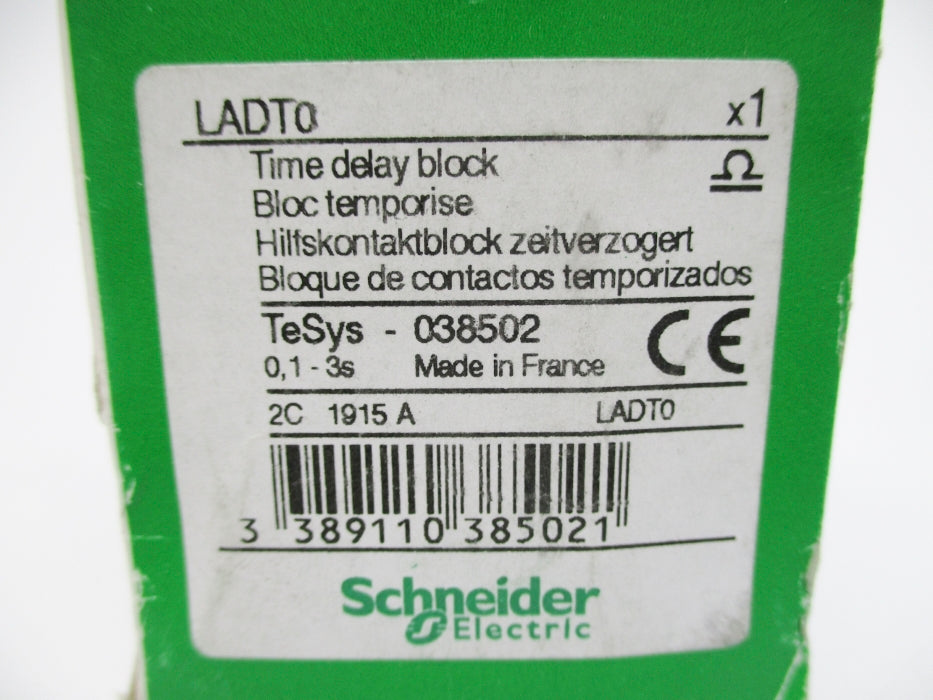 SCHNEIDER ELECTRIC LADT0 0.1-3S NSMP