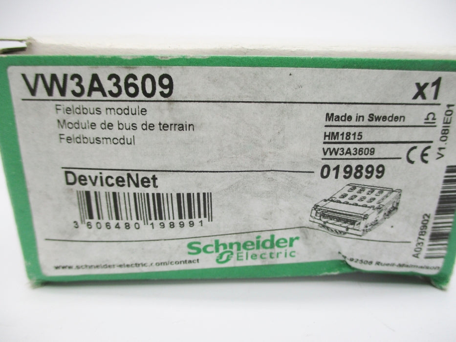 SCHNEIDER ELECTRIC VW3A3609 NSMP