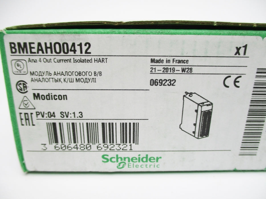 SCHNEIDER ELECTRIC BMEAHO0412 NSMP