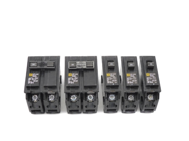 SQUARE D HOMBP11 HOM120(3) & HOM230(2) NSMP