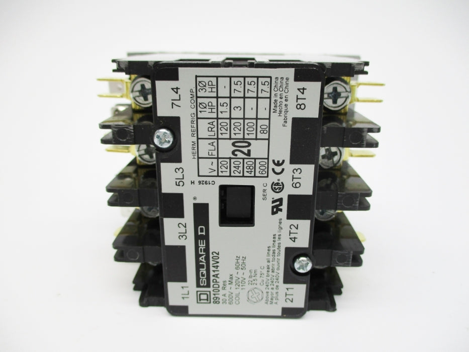 SQUARE D 8910DPA14V02 SER. C 110/120V NSMP