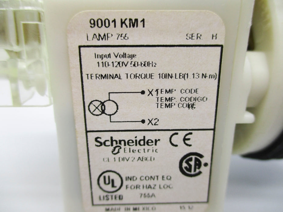 SCHNEIDER ELECTRIC 9001KM1 SER. H (AS PICTURED2) NSNP