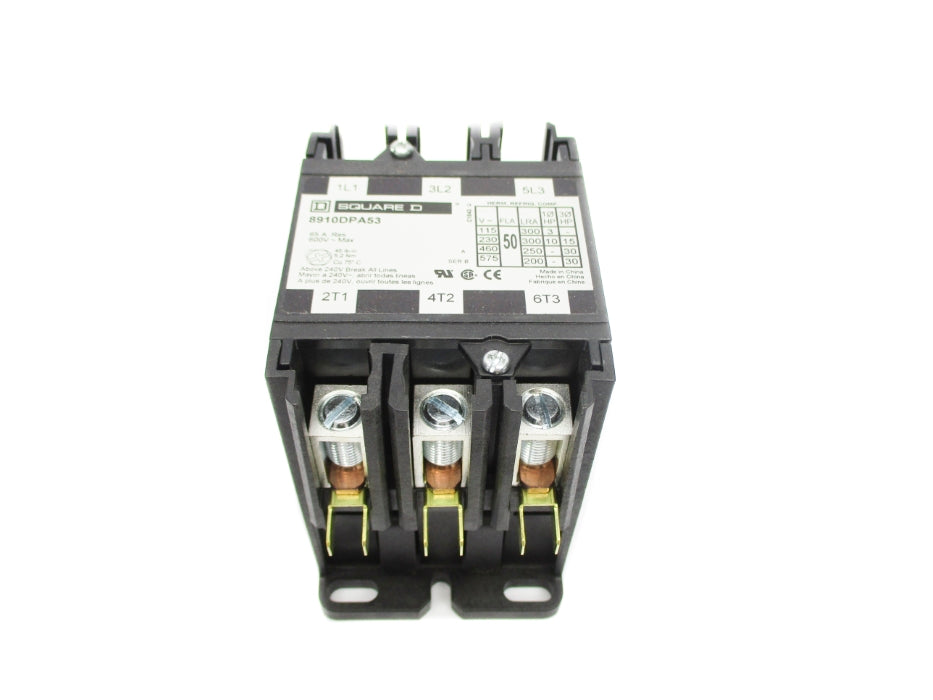 SQUARE D 8910DPA53 SER. B 110/120V NSNP