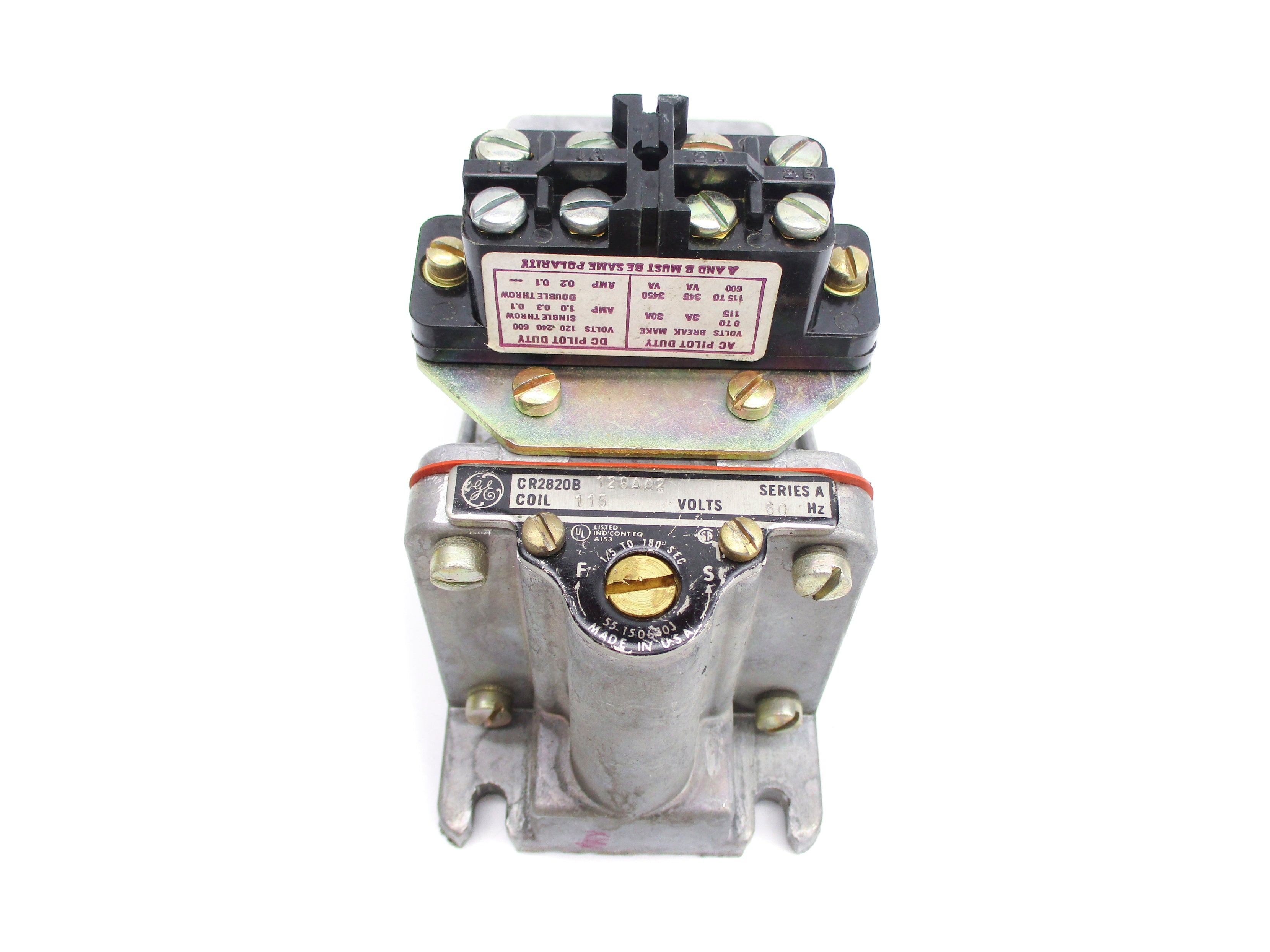 GENERAL ELECTRIC CR2820B12BAA2 SER. A 115V (AS PICTURED) NSNP