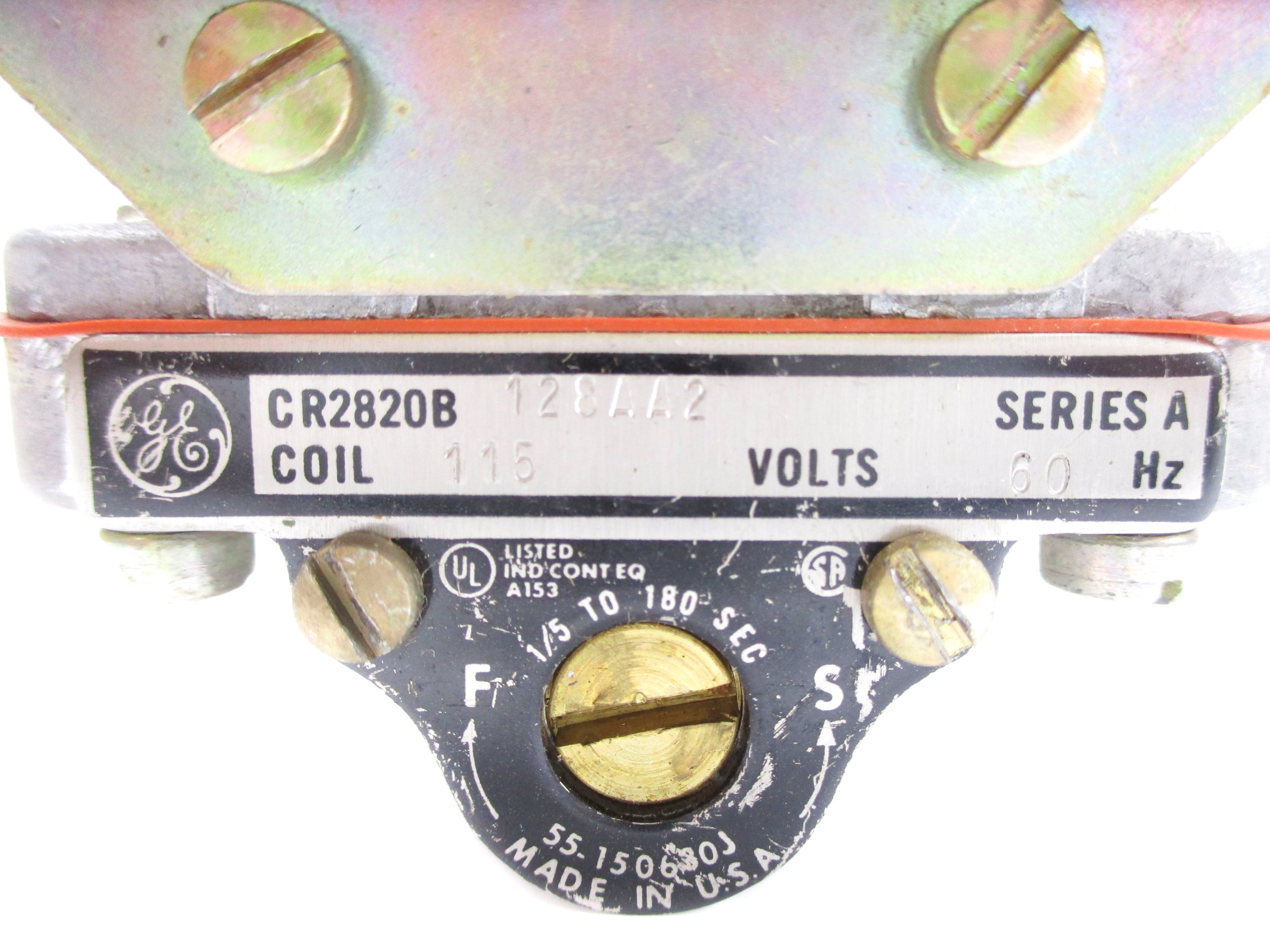 GENERAL ELECTRIC CR2820B12BAA2 SER. A 115V (AS PICTURED) NSNP