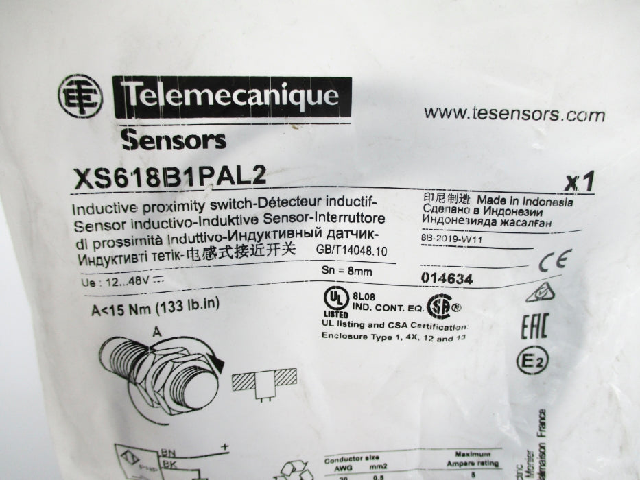 TELEMECANIQUE XS618B1PAL2 NSMP