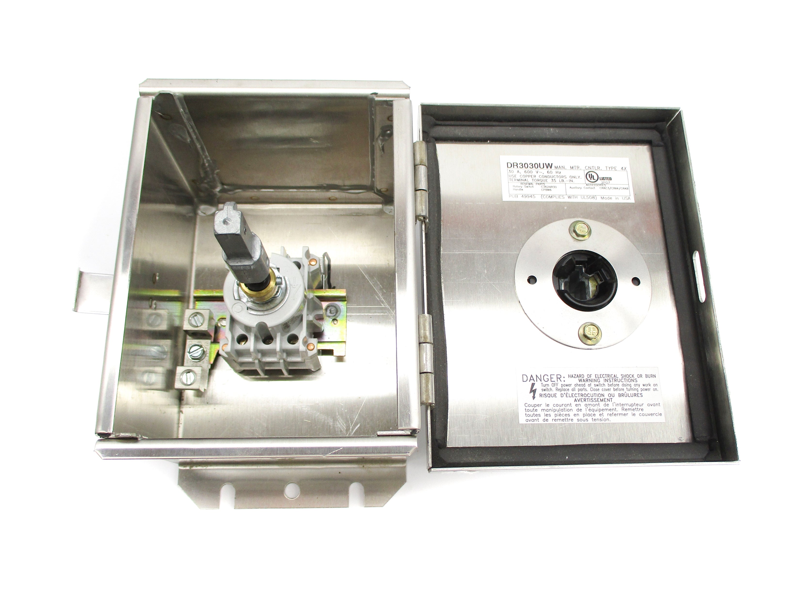 CUTLER HAMMER DR3030UW 30A 600V NSNP