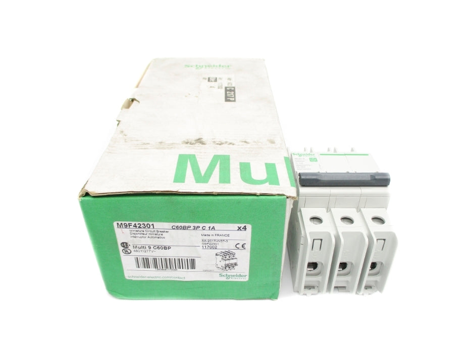 SCHNEIDER ELECTRIC M9F42301 1A 480/277V (PKG OF 4) NSMP