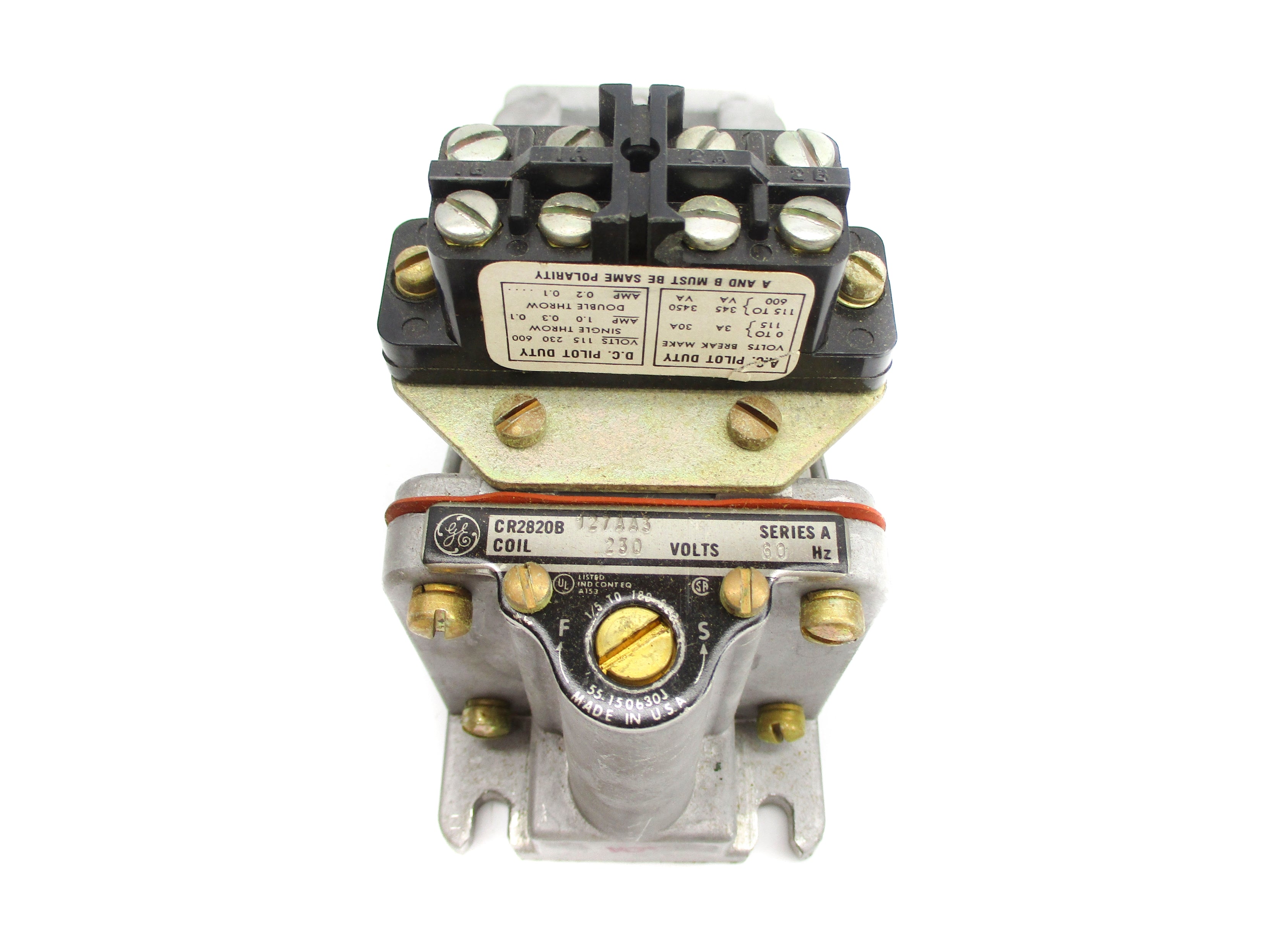 GENERAL ELECTRIC CR2820B127AA3 SER. A 230V NSMP