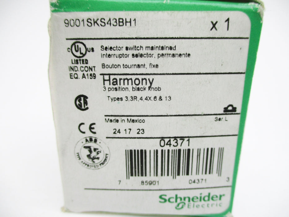 SCHNEIDER ELECTRIC 9001SKS43BH1 SER. L NSMP