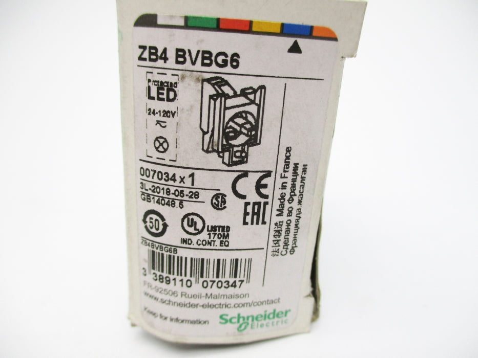 SCHNEIDER ELECTRIC ZB4BVBG6 NSMP