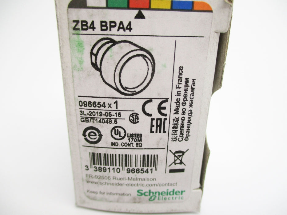 SCHNEIDER ELECTRIC ZB4BPA4 NSMP