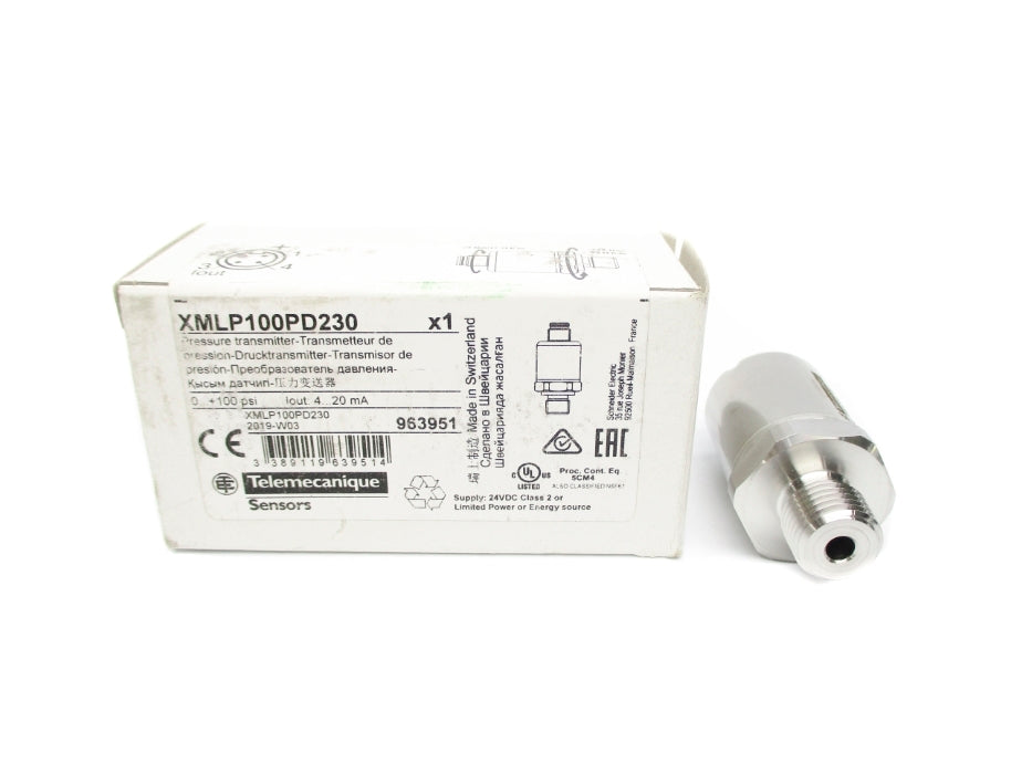 TELEMECANIQUE XMLP100PD230 0-100PSI NSMP