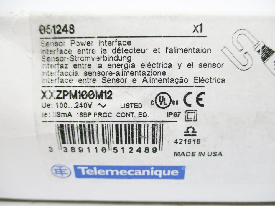 TELEMECANIQUE XXZPM100M12 NSMP