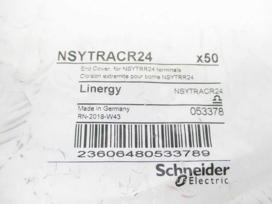 SCHNEIDER ELECTRIC NSYTRACR24 (PKG OF 50) NSMP