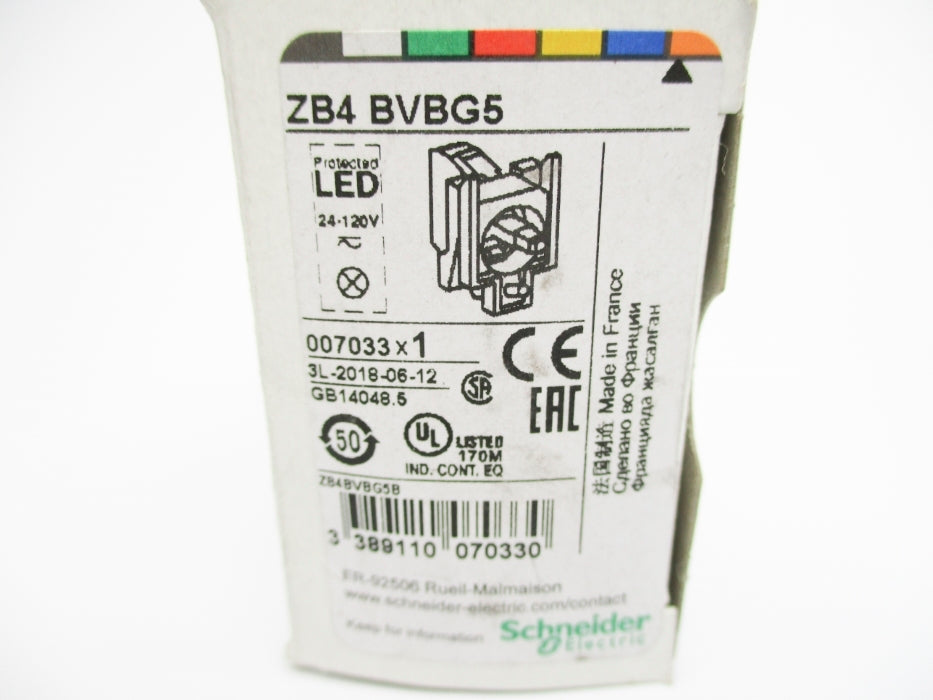 SCHNEIDER ELECTRIC ZB4BVBG5 NSMP