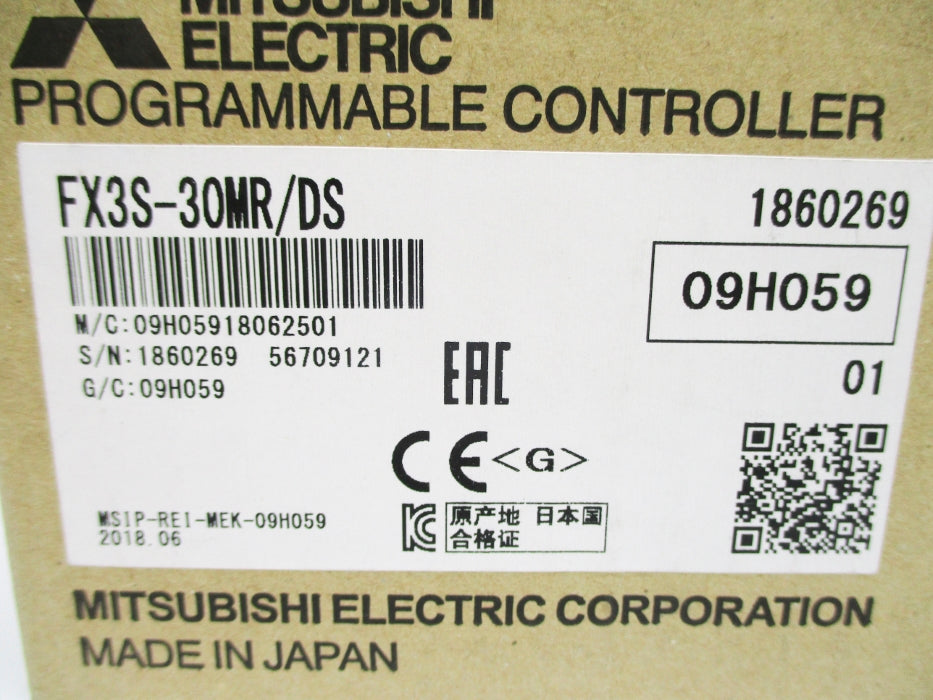 MITSUBISHI FX3S-30MR/DS NSMP