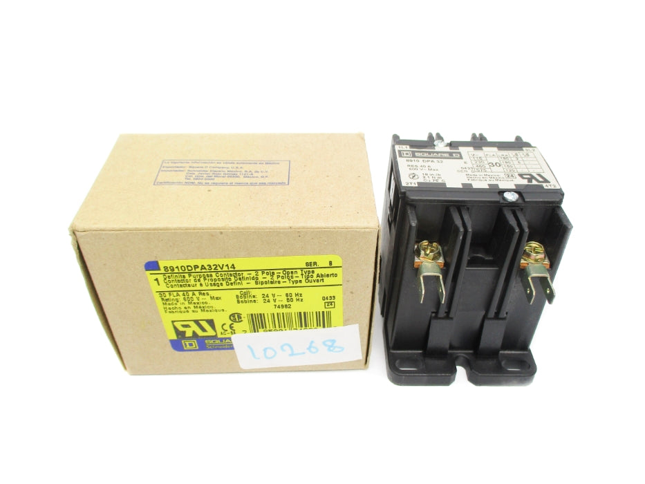 SQUARE D 8910DPA32V14 SER. B 24V NSMP