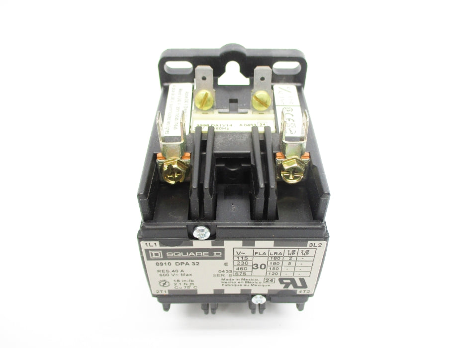 SQUARE D 8910DPA32V14 SER. B 24V NSMP