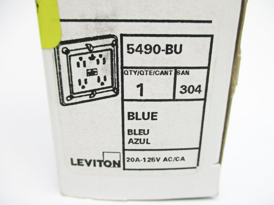 LEVITON 5490-BU NSMP