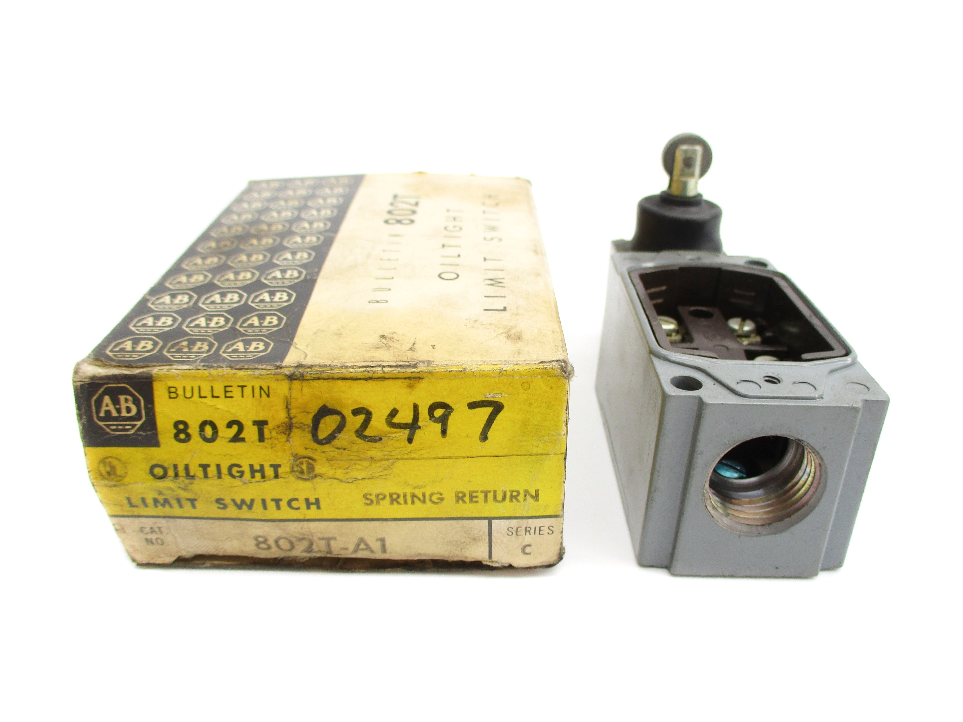 ALLEN BRADLEY 802T-A1 SER. C (AS PICTURED) (BK/YL) NSMP